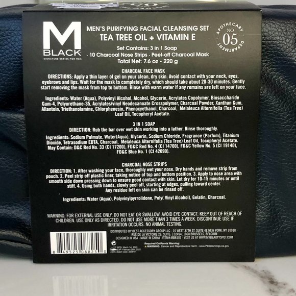 Men's Purifying Facial Cleansing Set - Picture 2 of 2